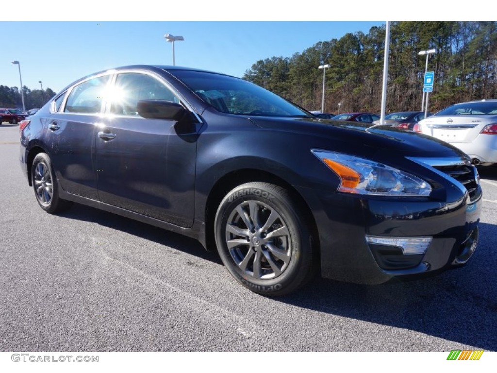 2015 Altima 2.5 S - Storm Blue / Charcoal photo #7