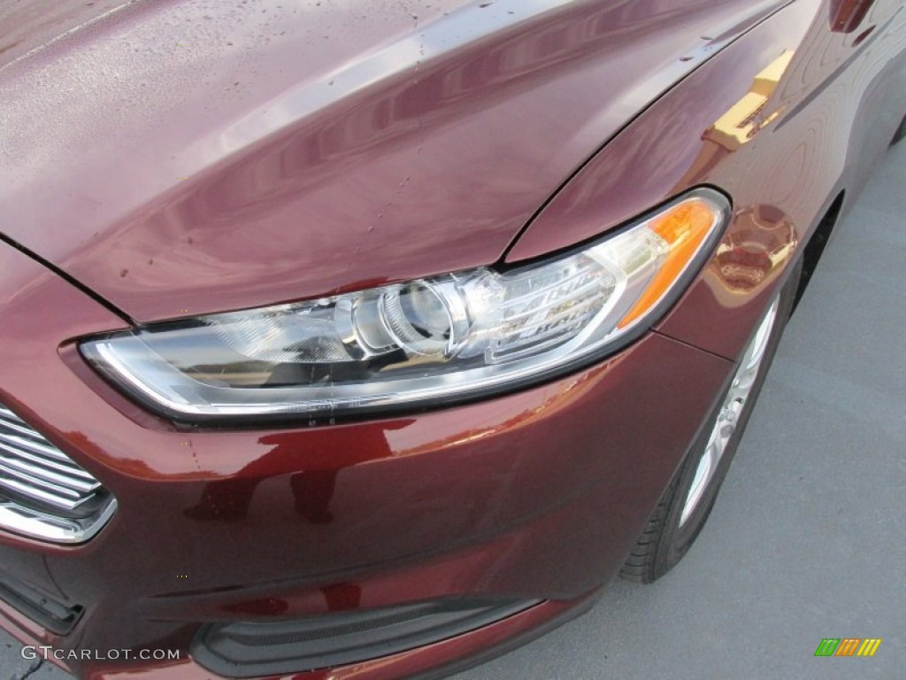 2015 Fusion S - Bronze Fire Metallic / Earth Gray photo #9