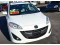 2012 Crystal White Pearl Mica Mazda MAZDA5 Grand Touring  photo #2