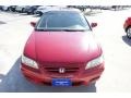 2002 San Marino Red Honda Accord EX V6 Coupe  photo #3