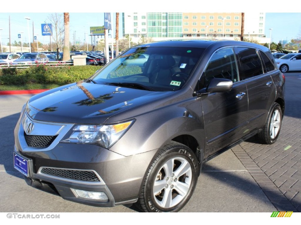 2010 MDX Technology - Grigio Metallic / Ebony photo #2