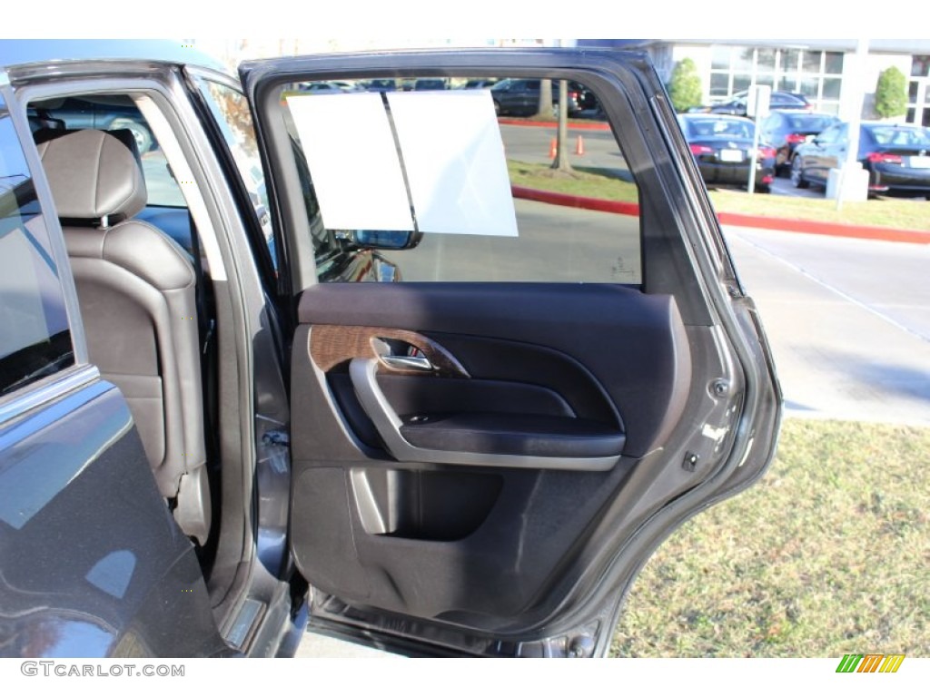 2010 MDX Technology - Grigio Metallic / Ebony photo #15