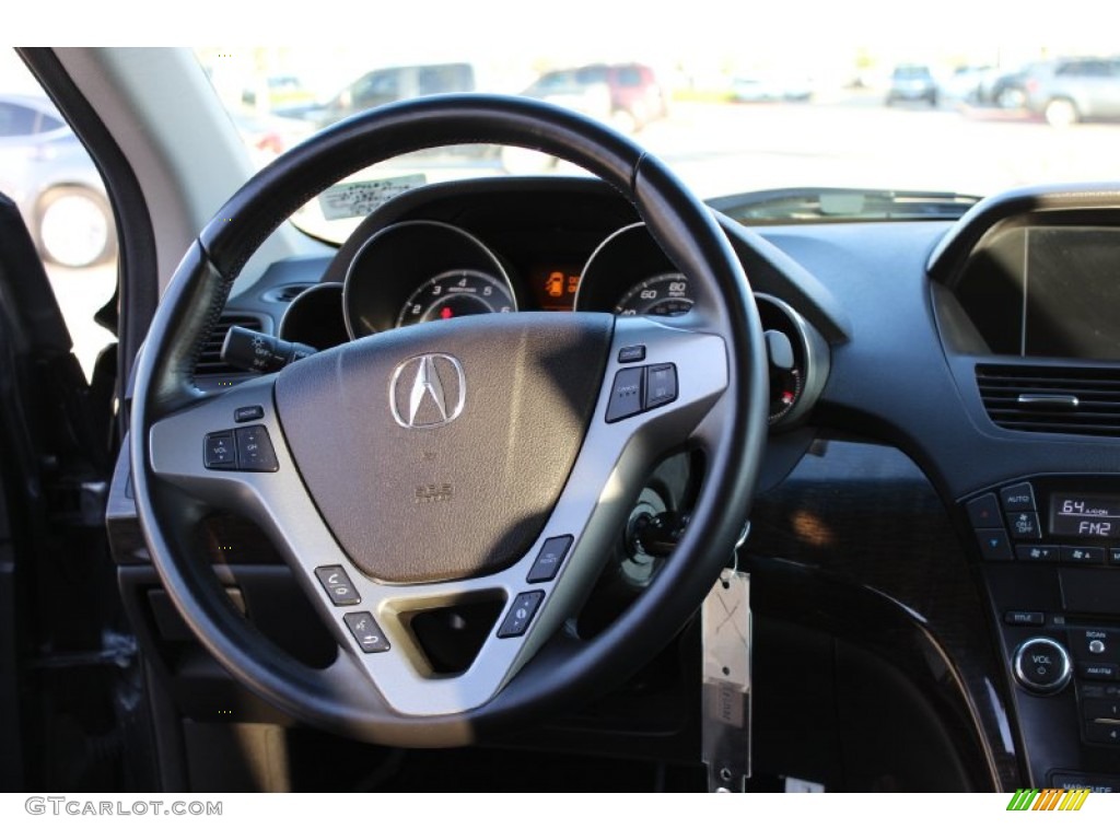 2010 MDX Technology - Grigio Metallic / Ebony photo #27