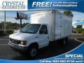 Oxford White 2006 Ford E Series Cutaway E350 Commercial Moving Van