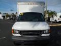 Oxford White - E Series Cutaway E350 Commercial Moving Van Photo No. 13