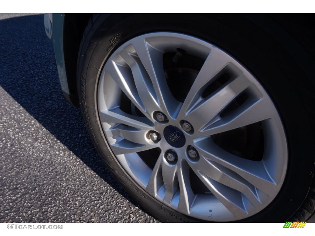 2012 Focus SEL Sedan - Frosted Glass Metallic / Stone photo #13