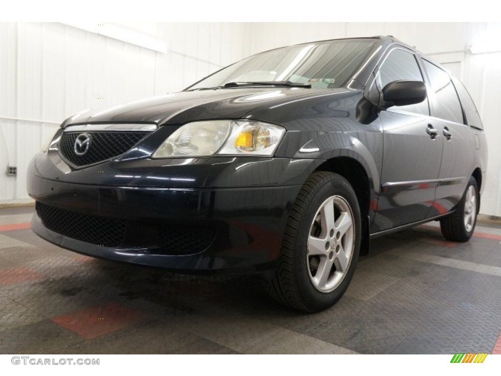 2003 MPV ES - Black Mica / Gray photo #3