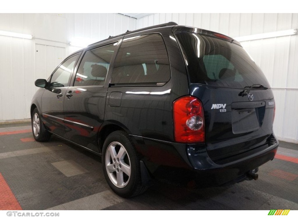 2003 MPV ES - Black Mica / Gray photo #10