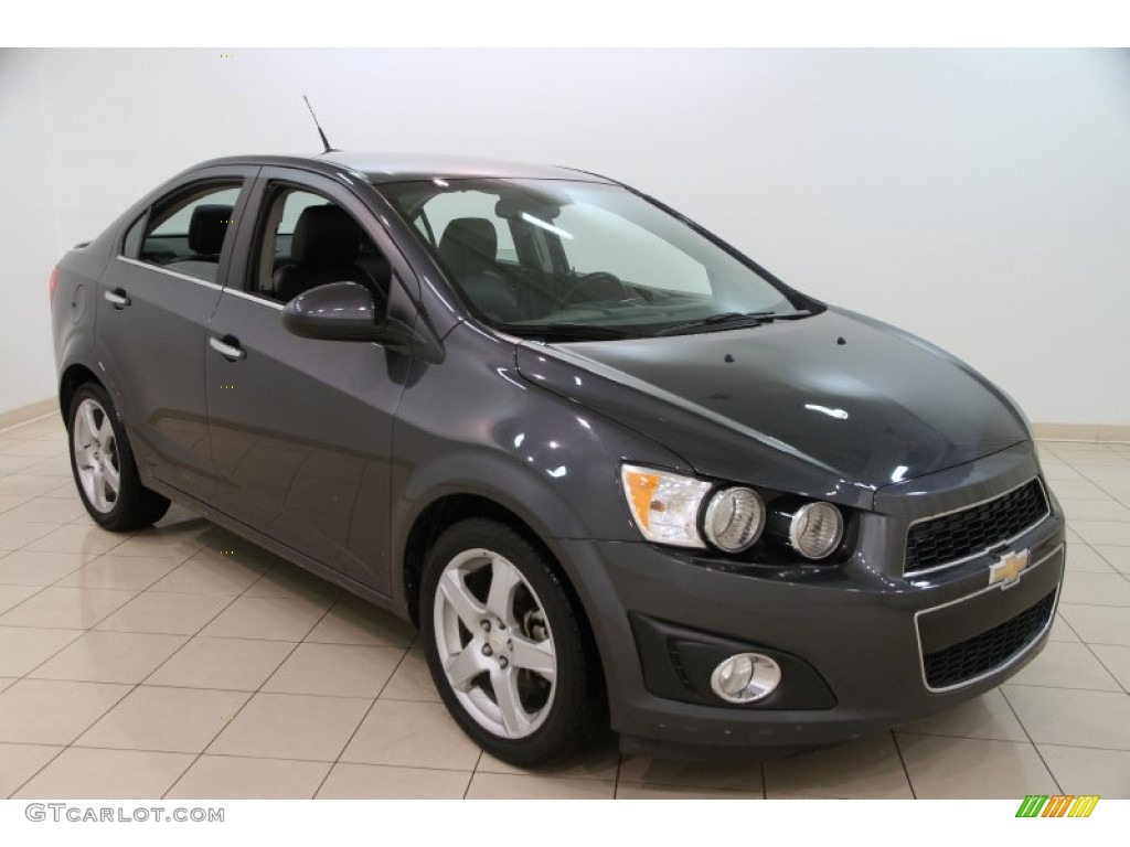 Cyber Gray Metallic Chevrolet Sonic