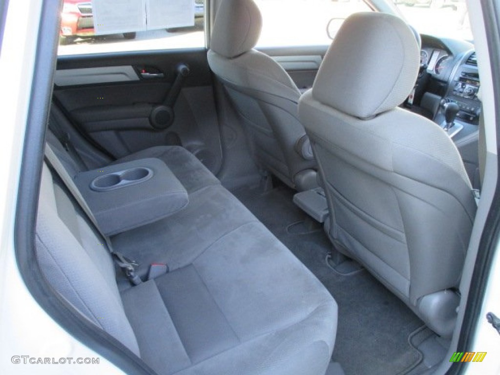 2010 CR-V EX AWD - Taffeta White / Gray photo #18