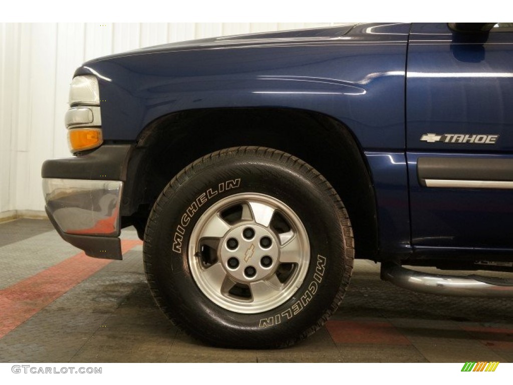 2003 Tahoe LT 4x4 - Indigo Blue Metallic / Gray/Dark Charcoal photo #62