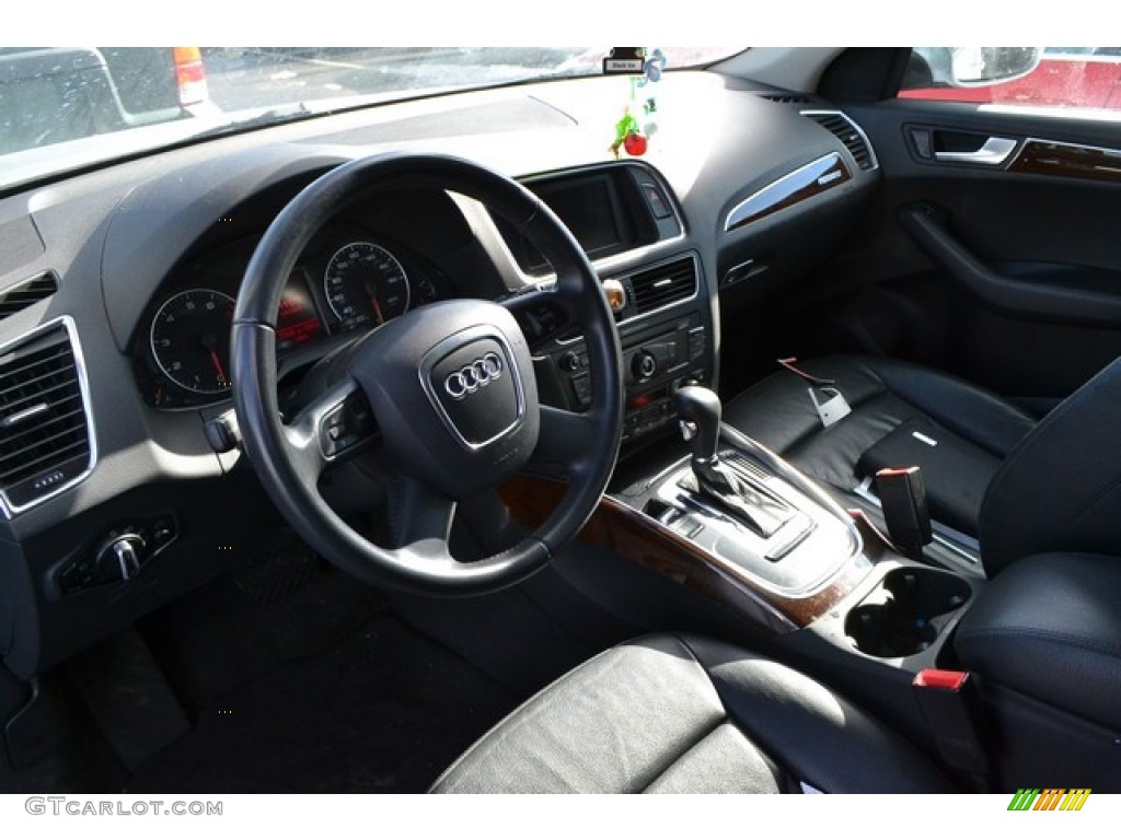 2009 Q5 3.2 Premium quattro - Ice Silver Metallic / Black photo #5