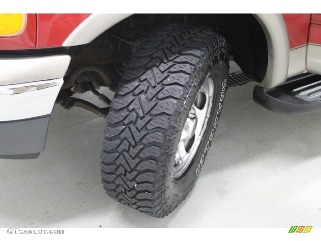2001 F150 XLT SuperCrew 4x4 - Toreador Red Metallic / Dark Graphite photo #9