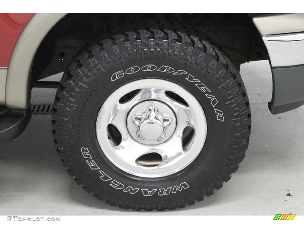 2001 F150 XLT SuperCrew 4x4 - Toreador Red Metallic / Dark Graphite photo #10