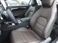 2015 Mercedes-Benz E Espresso Brown/Black Interior Front Seat Photo