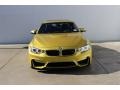 2015 Austin Yellow Metallic BMW M4 Coupe  photo #3
