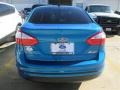 Blue Candy Metallic - Fiesta SE Sedan Photo No. 8