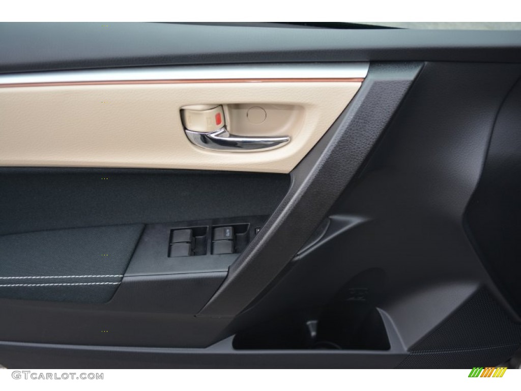 2015 Toyota Corolla LE Eco Ivory Door Panel Photo #100491840