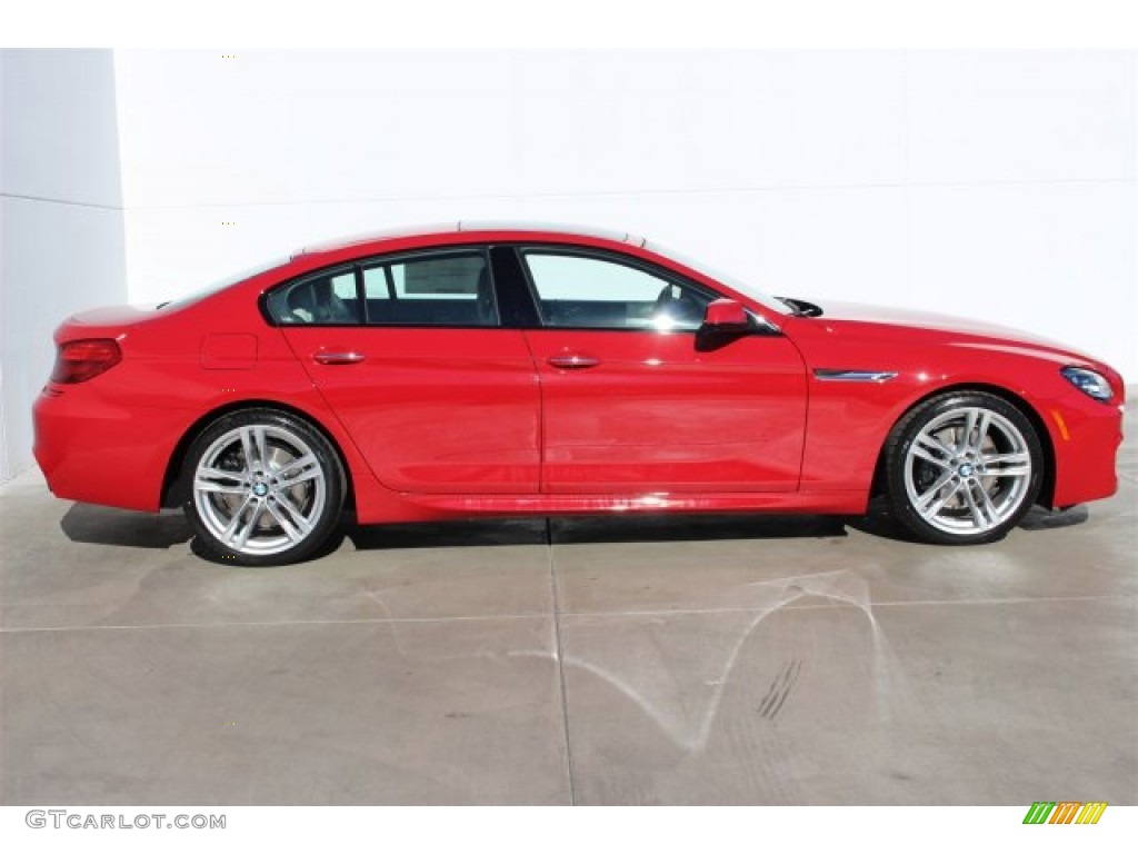 2015 6 Series 640i Gran Coupe - Imola Red / Ivory White photo #2