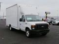 Oxford White - E Series Cutaway E350 Commercial Moving Truck Photo No. 8