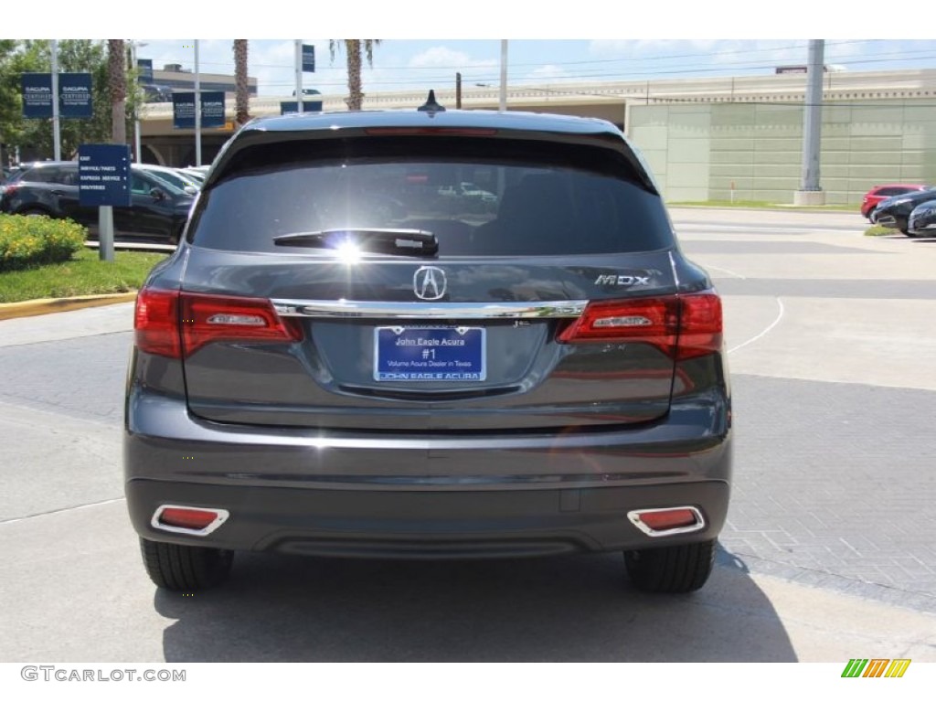 2015 MDX Technology - Graphite Luster Metallic / Ebony photo #6