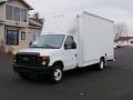 Oxford White - E Series Cutaway E350 Commercial Moving Truck Photo No. 10
