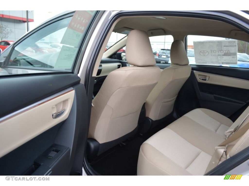 2015 Toyota Corolla LE Eco Rear Seat Photo #100491936