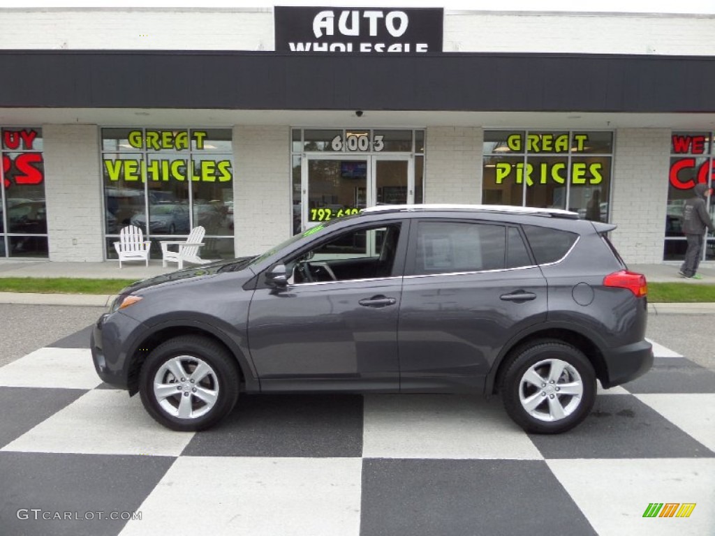 2014 RAV4 XLE - Magnetic Gray Metallic / Ash photo #1
