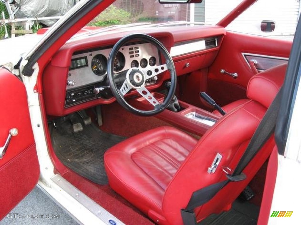 1977 Ford Mustang II Cobra II Interior Color Photos