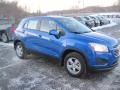 2015 Brilliant Blue Metallic Chevrolet Trax LS AWD  photo #3