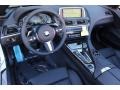 2015 BMW 6 Series Black Interior Dashboard Photo