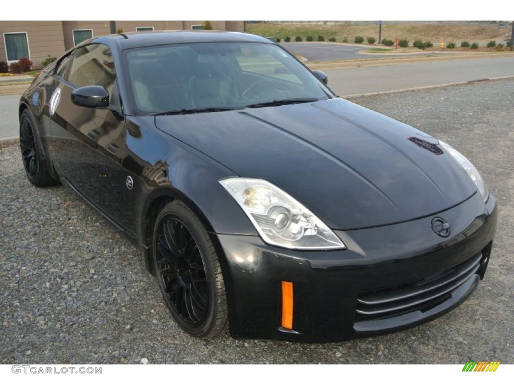 2006 350Z Touring Coupe - Magnetic Black Pearl / Carbon Black photo #1