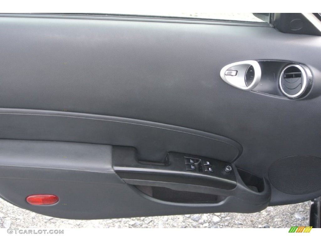 2006 350Z Touring Coupe - Magnetic Black Pearl / Carbon Black photo #6