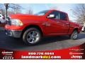 2015 Flame Red Ram 1500 Big Horn Quad Cab  photo #1