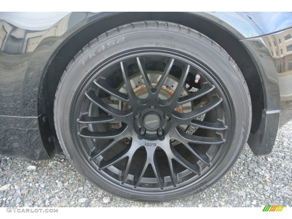 2006 350Z Touring Coupe - Magnetic Black Pearl / Carbon Black photo #21