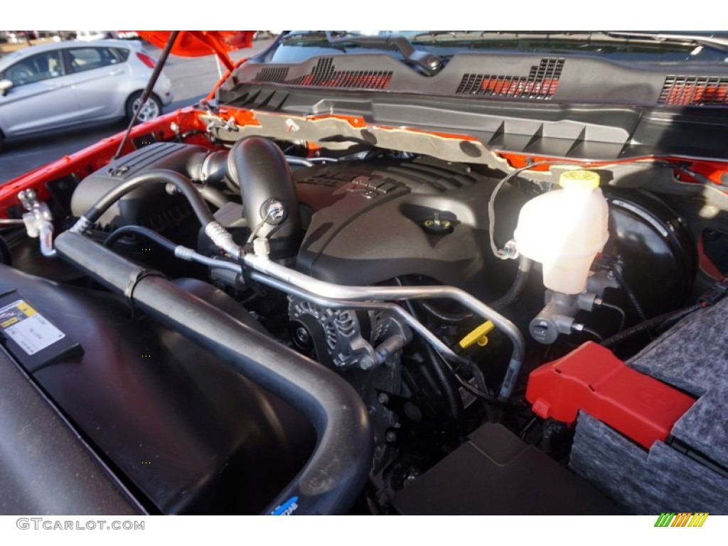 2015 Ram 1500 Big Horn Quad Cab 5.7 Liter OHV 16-Valve VVT MDS V8 Engine Photo #100495401
