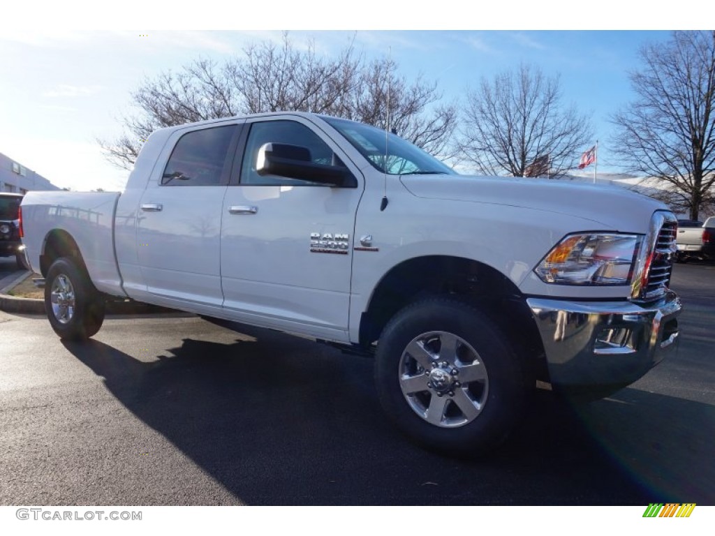 Bright White 2015 Ram 2500 Big Horn Mega Cab 4x4 Exterior Photo #100495788