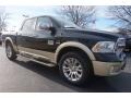 Black Forest Green Pearl - 1500 Laramie Long Horn Crew Cab Photo No. 4