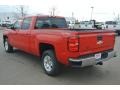 2015 Victory Red Chevrolet Silverado 1500 LT Crew Cab 4x4  photo #4