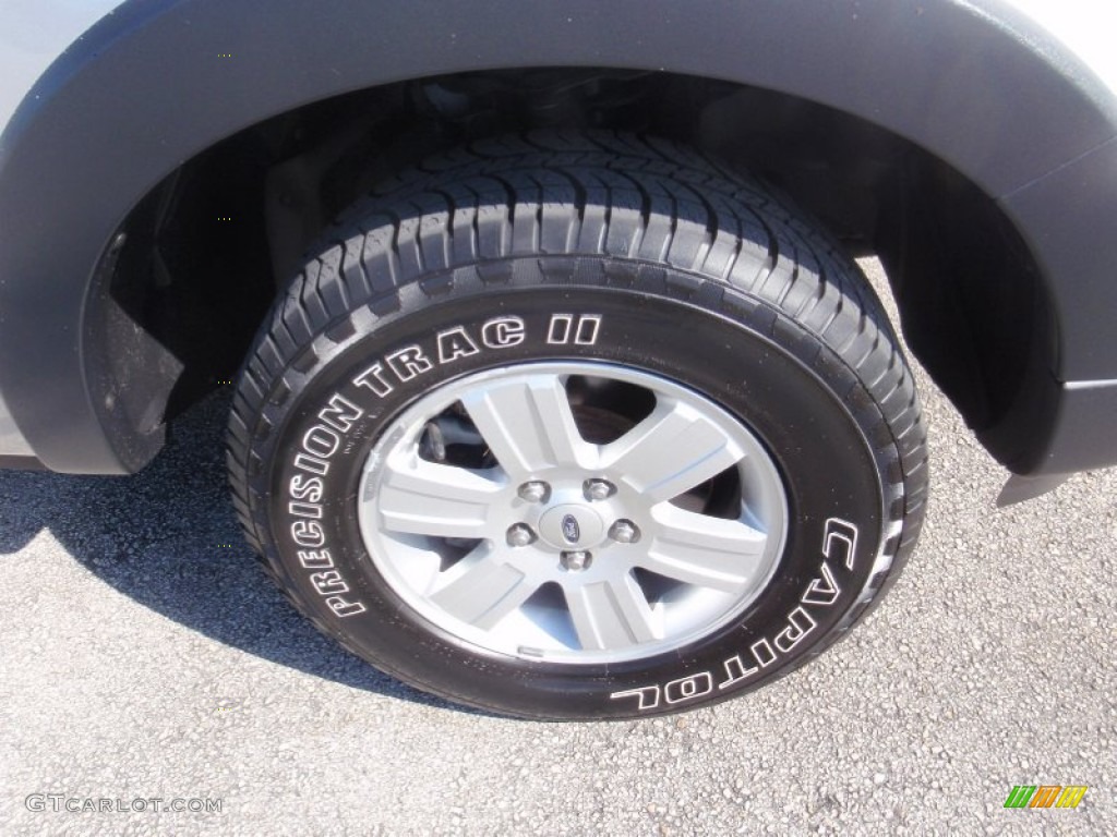 2007 Explorer XLT - Silver Birch Metallic / Camel photo #3