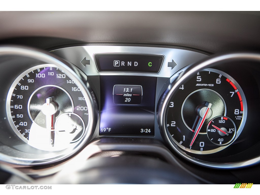 2015 Mercedes-Benz SL 63 AMG Roadster Gauges Photo #100500153