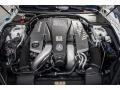 5.5 Liter AMG biturbo DOHC 32-Valve V8 2015 Mercedes-Benz SL 63 AMG Roadster Engine