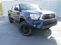 2015 Blue Ribbon Metallic Toyota Tacoma V6 PreRunner Double Cab  photo #2