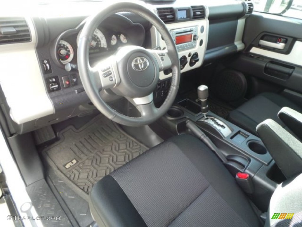 Dark Charcoal Interior 2011 Toyota FJ Cruiser Standard FJ Cruiser Model Photo #100501452
