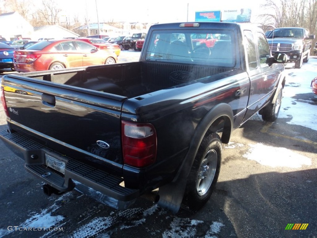 2001 Ranger XLT SuperCab 4x4 - Deep Wedgewood Blue Metallic / Dark Graphite photo #3