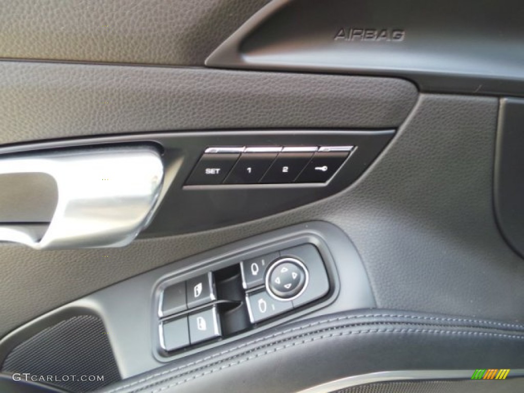 2015 Porsche 911 Targa 4S Black Door Panel Photo #100504113