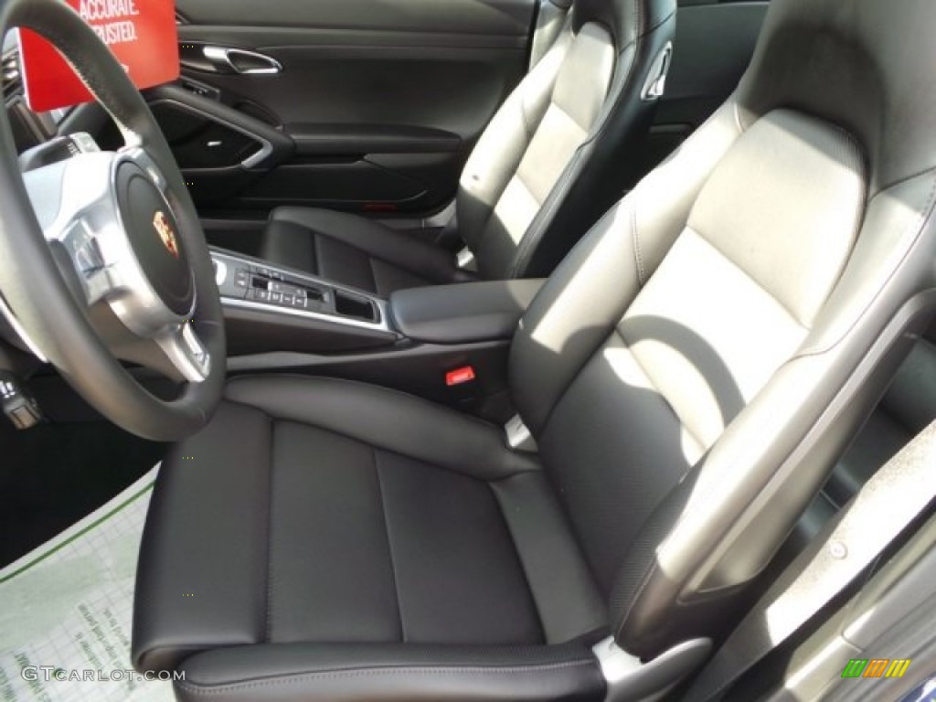 Black Interior 2015 Porsche 911 Targa 4S Photo #100504155