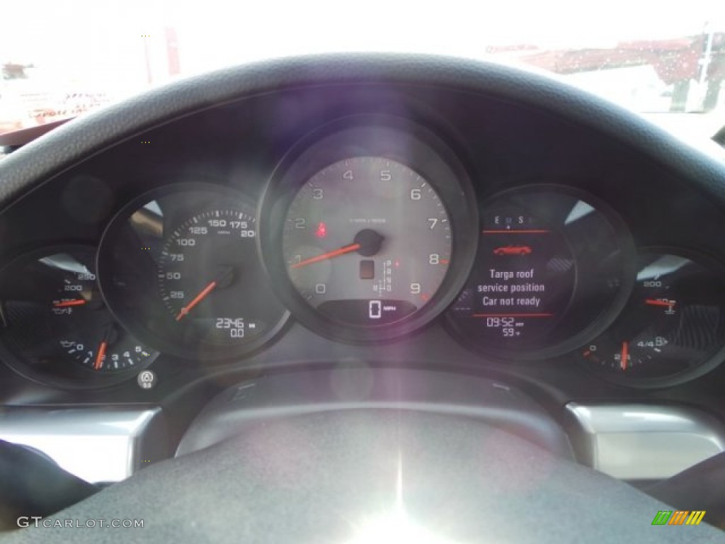 2015 Porsche 911 Targa 4S Gauges Photo #100504650