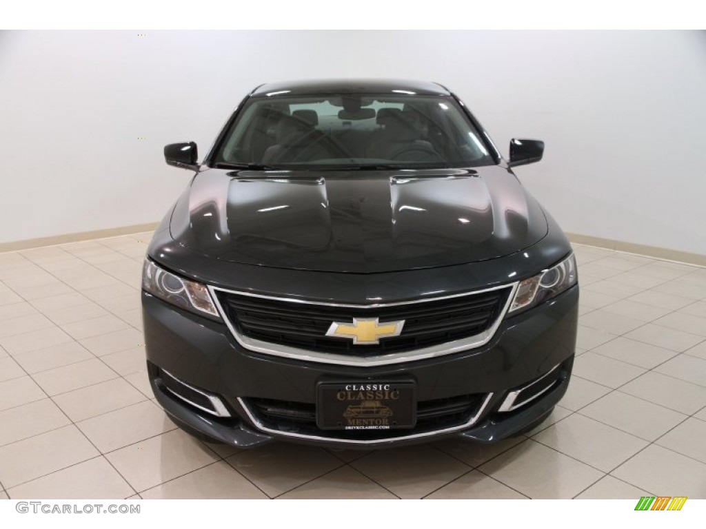 2014 Impala LS - Ashen Gray Metallic / Jet Black/Dark Titanium photo #2