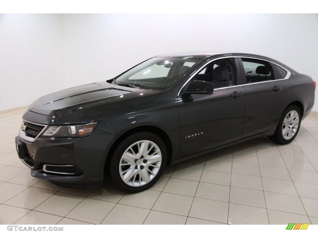 2014 Impala LS - Ashen Gray Metallic / Jet Black/Dark Titanium photo #3